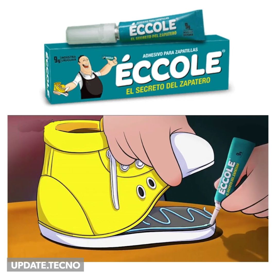 Eccole 9 grs adhesivo p/zapatillas