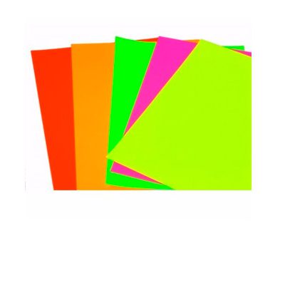 Imagen ilustrativa de PAPEL CARTULINA CAPITOLIO AMARILLO FLUO -360- x25unid
