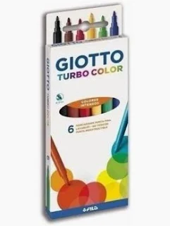 Imagen ilustrativa de MARCADOR PAX GIOTTO TURBO x  6 U. LARGOS