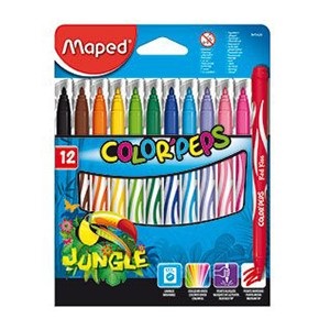 Imagen ilustrativa de MARCADOR MAPED JUNGLE x 12 U.