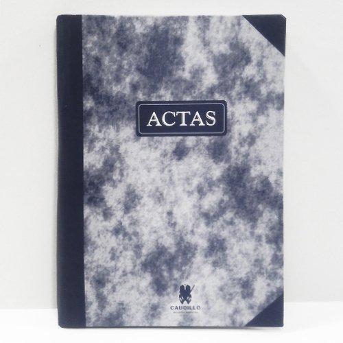 Libro de Actas Oficio