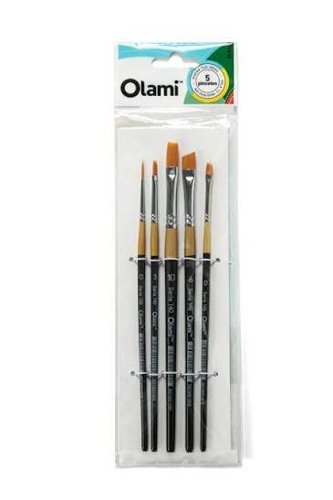 Imagen ilustrativa de PINCEL OLAMI PI910 BLISTER X 5 UNID.