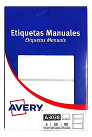 Imagen ilustrativa de ETIQUETAS AVERY COMERCIAL A3038 48x100 MM