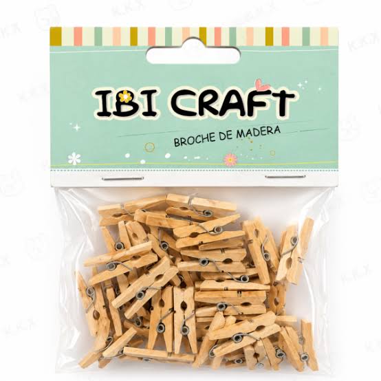 Imagen ilustrativa de BROCHE IBICRAFT MAD NATURAL 35mm x 50 U.