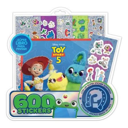 Imagen ilustrativa de LIBROS VERTICE 6647 600 STICKERS TOY STORY 5