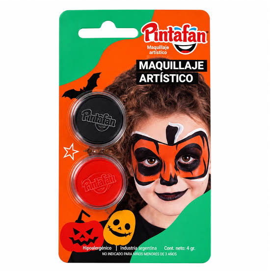 Imagen ilustrativa de MAQUILLAJE PINTAFAN 13-803 ACUAREL. SET x 2 u. CALABAZA