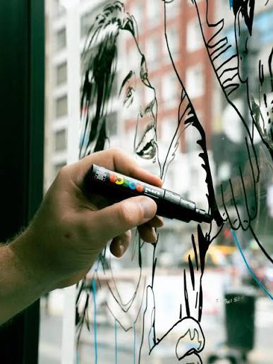 Imagen ilustrativa de MARCADOR UNI POSCA PC-8K P. CHANFLE x U. colores