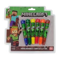 Imagen ilustrativa de MARCADOR CRESKO MINECRAFT MI449 C/SELLO x 6 UNID.