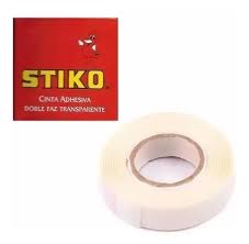 Imagen ilustrativa de CINTA ADHESIVA STIKO DOBLE FAZ 12-10 MTS