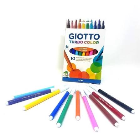 Imagen ilustrativa de MARCADOR PAX GIOTTO TURBO x 10 U. LARGOS