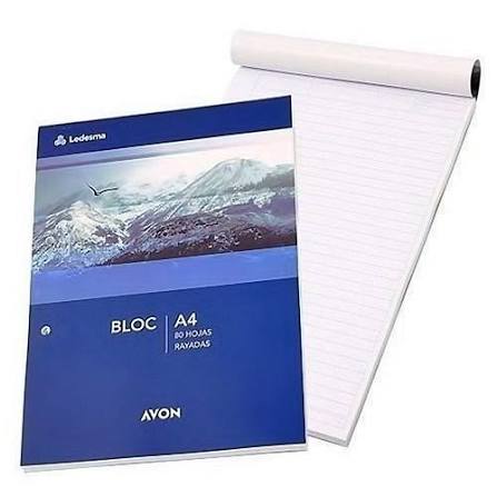 Imagen ilustrativa de BLOCK AVON A4 EMBLOCADO x80 H  =