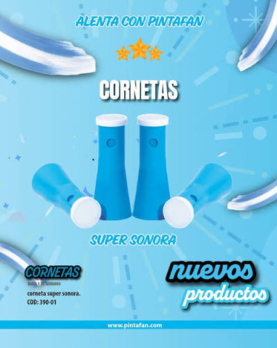 Imagen ilustrativa de CORNETA PINTAFAN SUPER SONORA 390-01