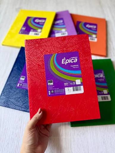 Imagen ilustrativa de CUADERNO EPICA Nº3 ARAÑA 48 H # AZUL