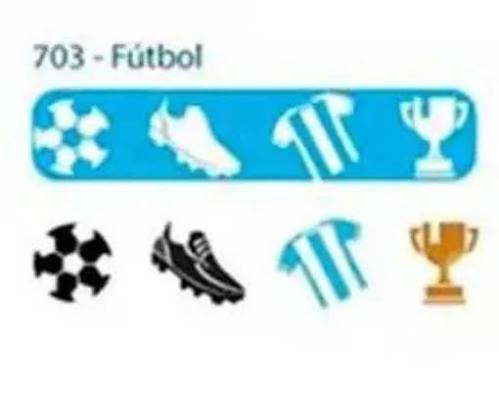 Imagen ilustrativa de STENCIL EQARTE 4.5x24 CM Nro 703 FUTBOL