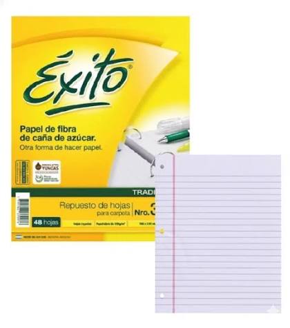 Imagen ilustrativa de REPUESTOS EXITO ECOLOGICO x 48 HJS =