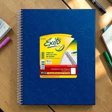 Imagen ilustrativa de CUADERNO EXITO 21x27 E7 60 H = TD AZUL