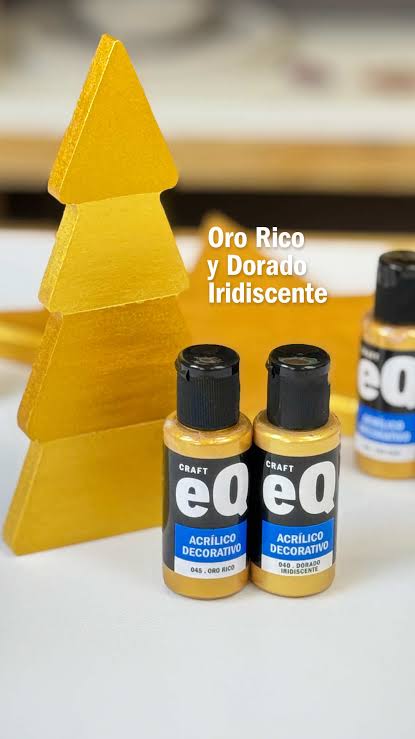 Imagen ilustrativa de ACRILICO EQARTE 010 x 50 ML PLATA / ORO