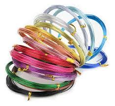 Imagen ilustrativa de ALAMBRE CBX ALUMINIO ROLLO 5 mts 14 COLORES