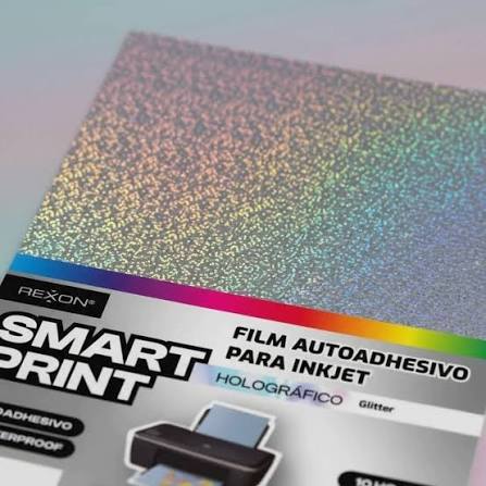 Imagen ilustrativa de PAPEL REXON SMART PRINT HOLOGRAFICO STARS A4 10H INK-JET 789163 (16537)