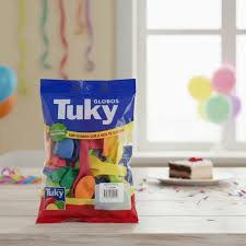 Imagen ilustrativa de GLOBOS LATEX TUKY 12¨ SURTIDO x 25 U.