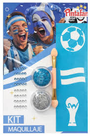 Imagen ilustrativa de MAQUILLAJE PINTAFAN 652-09 KIT VIVA LA PATRIA PASTA GLITTER