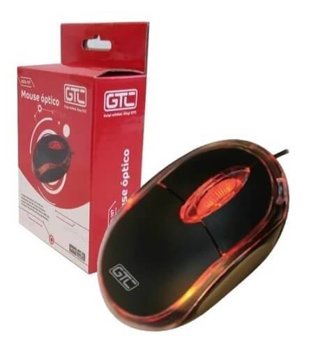 Mouse optico Luminoso GTC USB 3D MOG-107