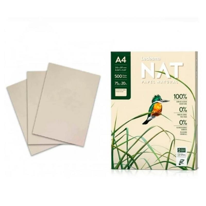 Imagen ilustrativa de PAPEL RESMA NAT A4  75 GRS