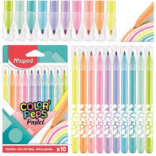 Imagen ilustrativa de MARCADOR MAPED COLOR PEPS PASTEL x 10 U. (845469)