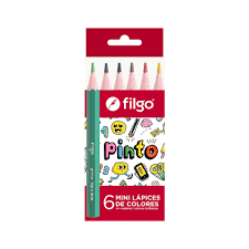 Imagen ilustrativa de PINTURITAS FILGO PINTO x  6 COL CORTOS