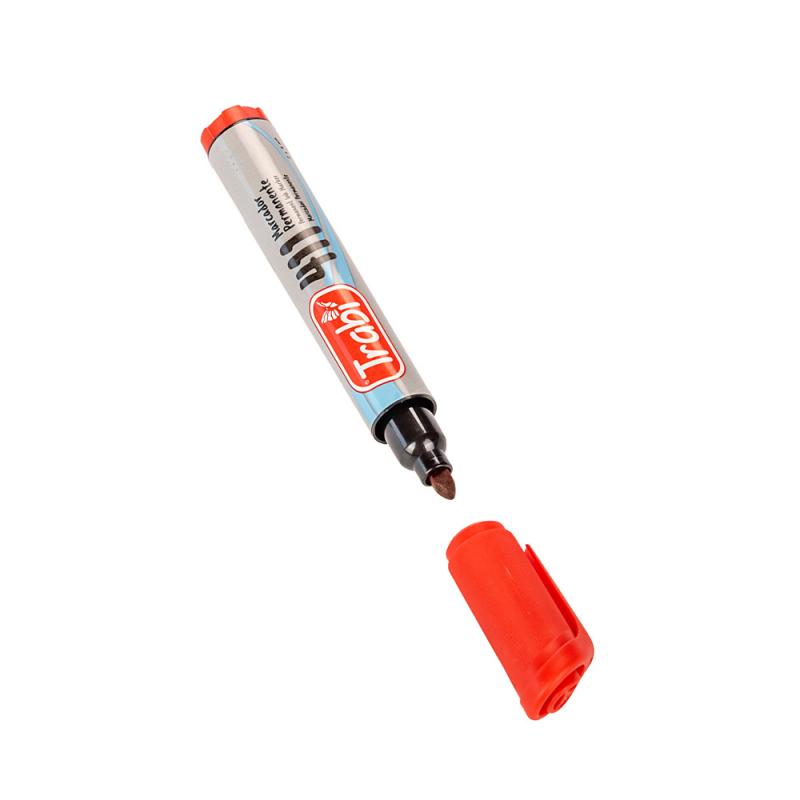 Imagen ilustrativa de MARCADOR TRABI 411 ROJO PERMA P/RED