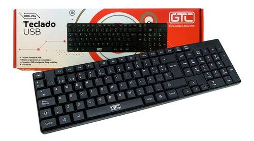 Teclado Multimedia GTC USB2.