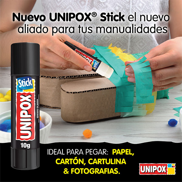 Adhesivo Unipox Stick en barra 10 grs