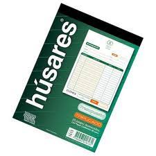 Imagen ilustrativa de Talonario Husares triplicado 1613 presupuesto x 25