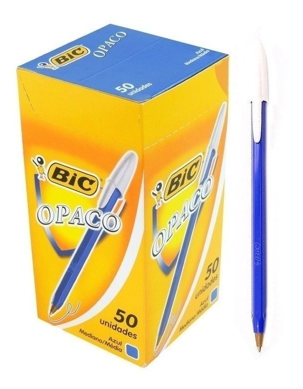 Boligrafo BIC Opaco 1.0 azul