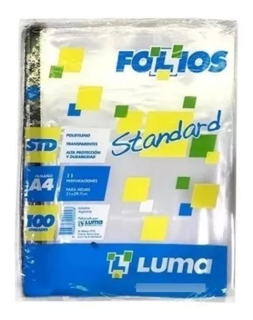 Folio Luma A4 x 100 standard