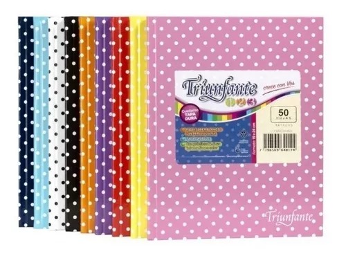 Cuaderno Triunfante 123 lunares TD 48 h raya