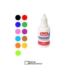 Tinta Trabi para marcador pizarra 30 cm3 negro