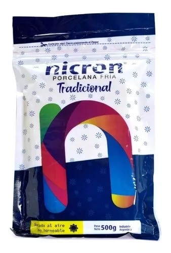 Porcelana en frio Nicron x 500 grs