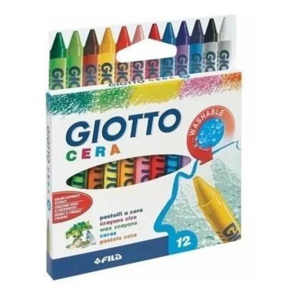 Crayones Giotto x 12 cortos